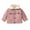 Pink, variant on ZCFZJW Baby Boys Girls Corduroy Trucker Jacket Kids Toddler Sherpa Lined Top Lapel Button Down Thicked Warm Coat Winter Outerwear(Khaki,2-3 Years)