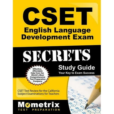 Cset English Language Development Exam Secrets Study Guide : Cset Test Review for the California Subject Examinations for Teachers (Paperback)