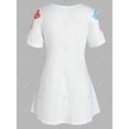 thumbnail image 2 of Tallas TRIPAL TRIBAL TRIBAL 3D GALAXY T SHIRT Rosegal Camisetas tallas grandes, 2 of 5