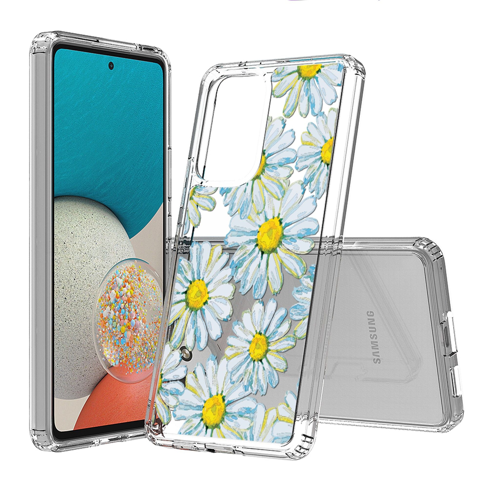 ozon vriendschap paneel BC Slim AquaFlex [Impact Resistant Protection] Designed for Samsung Galaxy  A53 5G Case - Daisy Flowers - Walmart.com