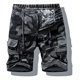 thumbnail image 1 of Shorts Cargo Elásticos Con Múltiples Bolsillos/pantalones, 1 of 5