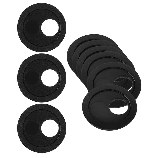 SHOWERORO 9Pcs Computer Camera Protector for Laptop and Mobile Phone Webcam Privacy Cover Slide Black ABS Adhesive