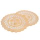 thumbnail image 3 of Paquete de 2 manteles individuales de 30 x 30 cm para bodas y fiestas elegantes, estilo 03 Golden Glamour, 3 of 8