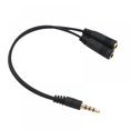 thumbnail image 1 of MesaSe Headphone Microphone Combo 3.5mm Audio Cable, 1 of 6