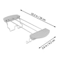 thumbnail image 2 of 2Pcs Toaster Warming Rack Stainless Steel Bread Rack Sandwich Rack Holder Bread Slice Warming Rack, 2 of 8