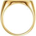 thumbnail image 2 of Men's Signet Ring in 14k Yellow Gold - Size 7, 2 of 4