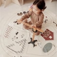 thumbnail image 4 of Playmat Para Niños Pequeños, Estera De Agua De Bebé Round Round Confiable Soft Para Jugar Para La Sala De Estar, 4 of 7