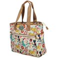thumbnail image 4 of Lily Bloom Pattern 14 Inches Handbag for Women, Large Capacity Tote Bag Satchel Shoulder Bag, 4 of 4