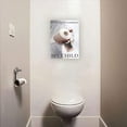 thumbnail image 2 of Bathroom Wall Art Funny Toilet Paper Bathroom Pictures for Wall Bathroom Painting Prints Toilet Paper Bathroom Framed Artwork Home Decor Ready to Hang 12"x16", 2 of 6