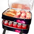 thumbnail image 5 of Valentine's Day Double Layered Insulated and Refrigerated Lunch Bag with Two Compartments, Large Capacity, and Hand Carry - 7.1x11.4x16.1 inches, 5 of 6