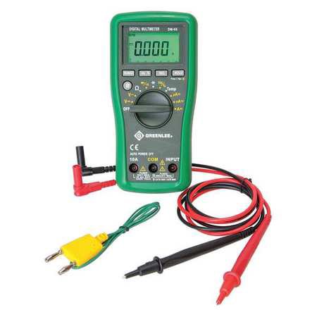 Greenlee DM-65 CATIII 1000V CATIV600V Auto Ranging Digital Multimeter