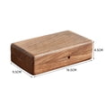 thumbnail image 4 of Flannelette Jewelry Box Organiser - Portable Storage Box for  Necklace Earrings Rings, 4 of 4