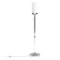 thumbnail image 2 of HomeRoots 523379 66 in. Nickel Torchiere Floor Lamp with White Frosted Glass Drum Shade, 2 of 8