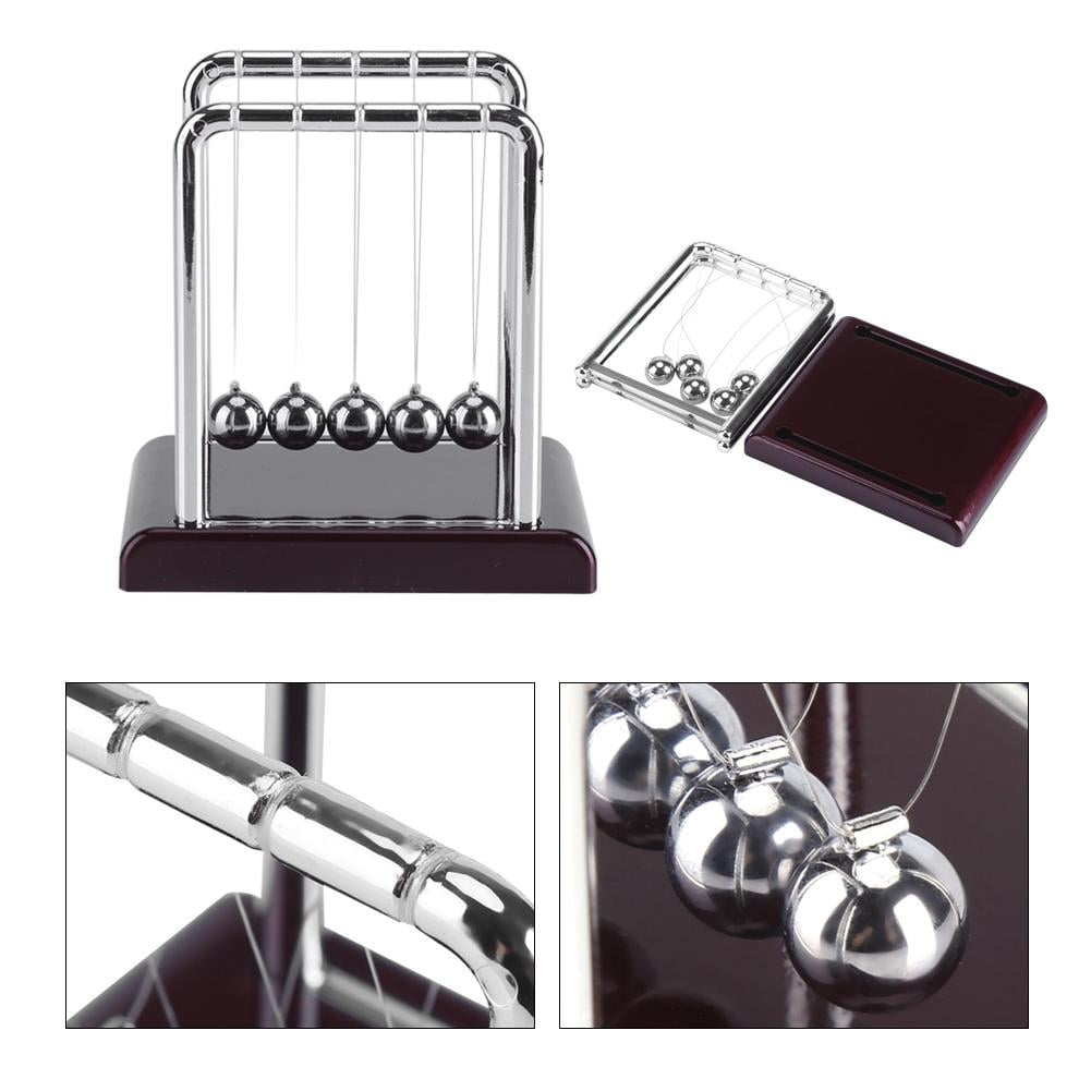 Steel Balance Swinging Magnetic Ball Cradle Physics Science