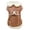 A, variant on Pet Clothing Winter Warm Vest for Small Dogs with Soft Padding and Bow Dressy D Ring Fuzzy Collar Cozy Outerwear for Indoor and Outdoor Use