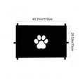 thumbnail image 3 of Dog Gate,43.31x29.53 Inch Indoor Pet Gate with 6 Pcs Hook Up | Drill-Free Stable Partition for Stair & Entryway Separation | Install Anywhere, 3 of 9