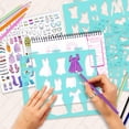 thumbnail image 3 of Set de bocetos Fashionista de Fashion Angels, paquete de 4 cuadernos, 3 of 5