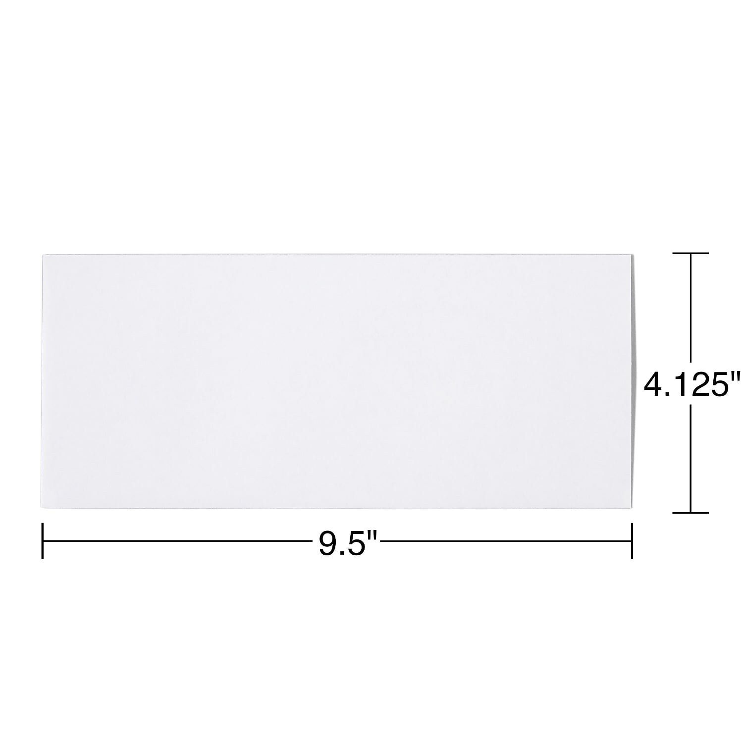 MyOfficeInnovations Tear-Resistant Privacy-Tinted #10 Business Envelopes White (21573) 329841