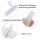 thumbnail image 4 of Uxcell 2 Roll 5/8"W x 5/16"T x 6.6Ft Cinta de Espuma Aislante EVA, Blanca, 4 of 6
