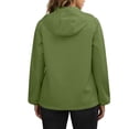 thumbnail image 6 of Lenago Women's Multi-Pocket Waterproof Hooded Hiking Trekking Jacket, 6 of 9