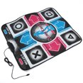 thumbnail image 2 of Alfombra de baile con teclas USB11, tela esmerilada de fondo grueso de PVC, manta de baile de juego medio inglés para entretenimiento y Fitness, 2 of 14