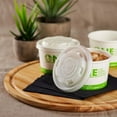thumbnail image 4 of Karat Earth 8oz Compostable Paper Food Container Flat Lids (90.8mm) - 1,000 ct, 4 of 4