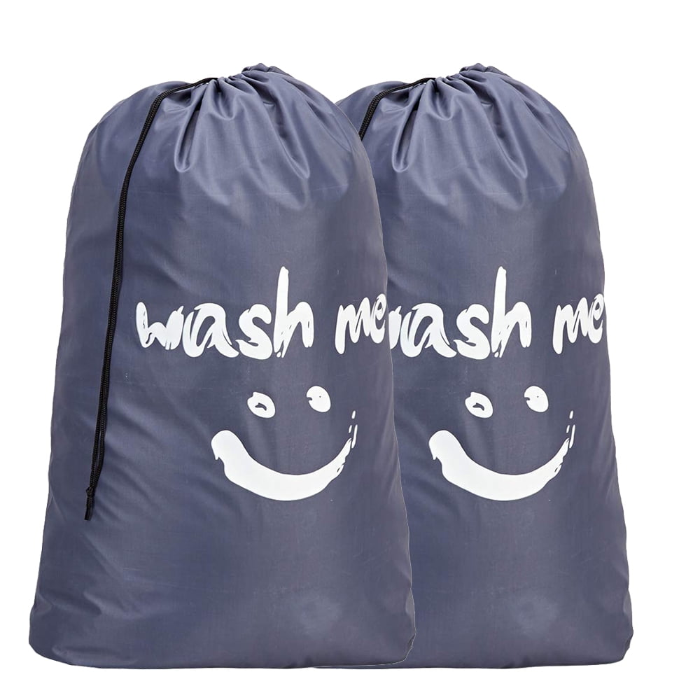 HOMEST Lot de 2 sacs à linge de voyage Wash Me XL, lavables en