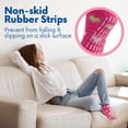 thumbnail image 2 of Debra Weitzner Warm Fuzzy Socks for Women Cozy Christmas Grippy Socks, 5 Pairs, 2 of 7