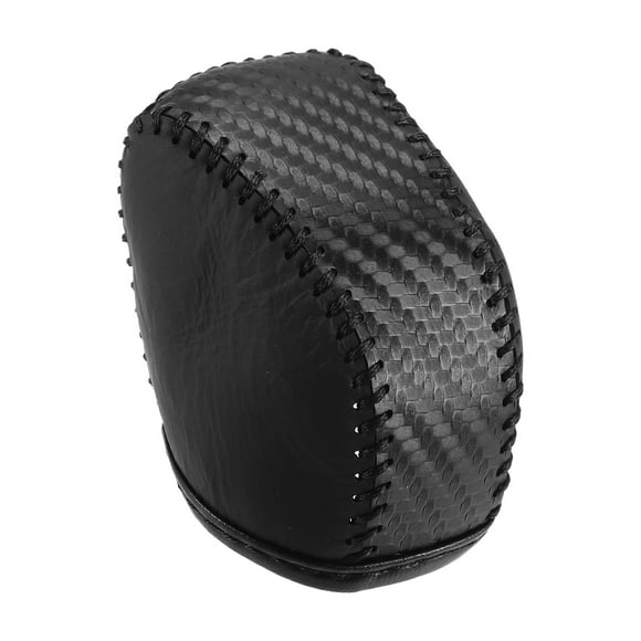 Unique Bargains Gear Shift Lever Cover Interior Gear Shift Knob Trim for Lexus NX 250 Carbon Fiber Pattern Black