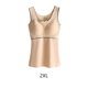 thumbnail image 3 of Sonducket Ropa interior térmica de invierno para mujer, Top de alta elasticidad para mantener el calor, chaleco básico adelgazante informal, accesorio de Camisetas sin mangas Color de piel 2XL Sonducket  AP013374-07, 3 of 6