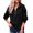 Black, variant on Vedolay Trendy Tops for Women Women's 2023 Crew Neck Sweatshirt Pullover Long Sleeve Sweatshirts, L