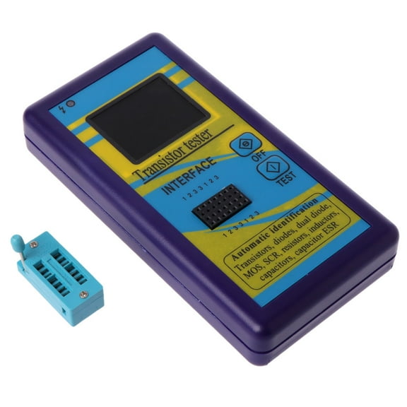 M328 Transistor Tester Diode Capacitance Voltage Frequency Meter PWM Capacitance Generator Soldering Tool Accessory