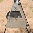 thumbnail image 3 of Bolsa De Almacenamiento De Vajilla Para Acampar, Bolsa De Picnic De Gran Capacidad Para Cocinar Al Aire Libre, Utensilios De Cocina Prácticos De Viaje Para Barbacoa Colgante Serendint HA035865-00, 3 of 6