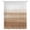 White Brown, variant on Yellow White Ombre Sheer Curtains 45 Inches Long, Farmhouse Funny Gradient Striped Light Filering Curtains, Breathable Simi Curtain Privacy Drapes for Kitchen Bathroom Small Window Treatment