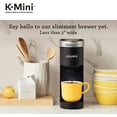 thumbnail image 3 of Keurig K-Mini Single Serve Coffee Maker, Black, 3 of 10