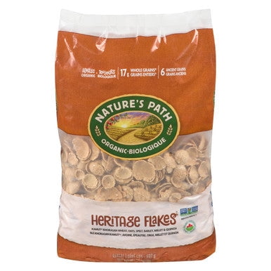 Nature's Path Organic Breakfast Cereal, Heritage Flakes®, 32oz Bag