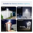 thumbnail image 6 of Solar Light Commercial LED Outdoor Dusk To Dawn Solar Street Light Road Area Lamp Waterproof Backyard Security Lighting, 6 of 6