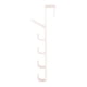 thumbnail image 1 of de puerta con 5 ganchos, ganchos de almacenamiento portátiles, sobre la puerta, estante organizador de toalleros para colgar ropa, camisas, som Blanco Baoblaze Colgador de puerta, 1 of 6