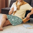 thumbnail image 5 of Cauagu golf equipment Print Pajama Bottoms for Men Sleep Pajama Shorts Elastic Waistband Sleep Pajama Short Men's PJ Shorts-4X-Large, 5 of 6