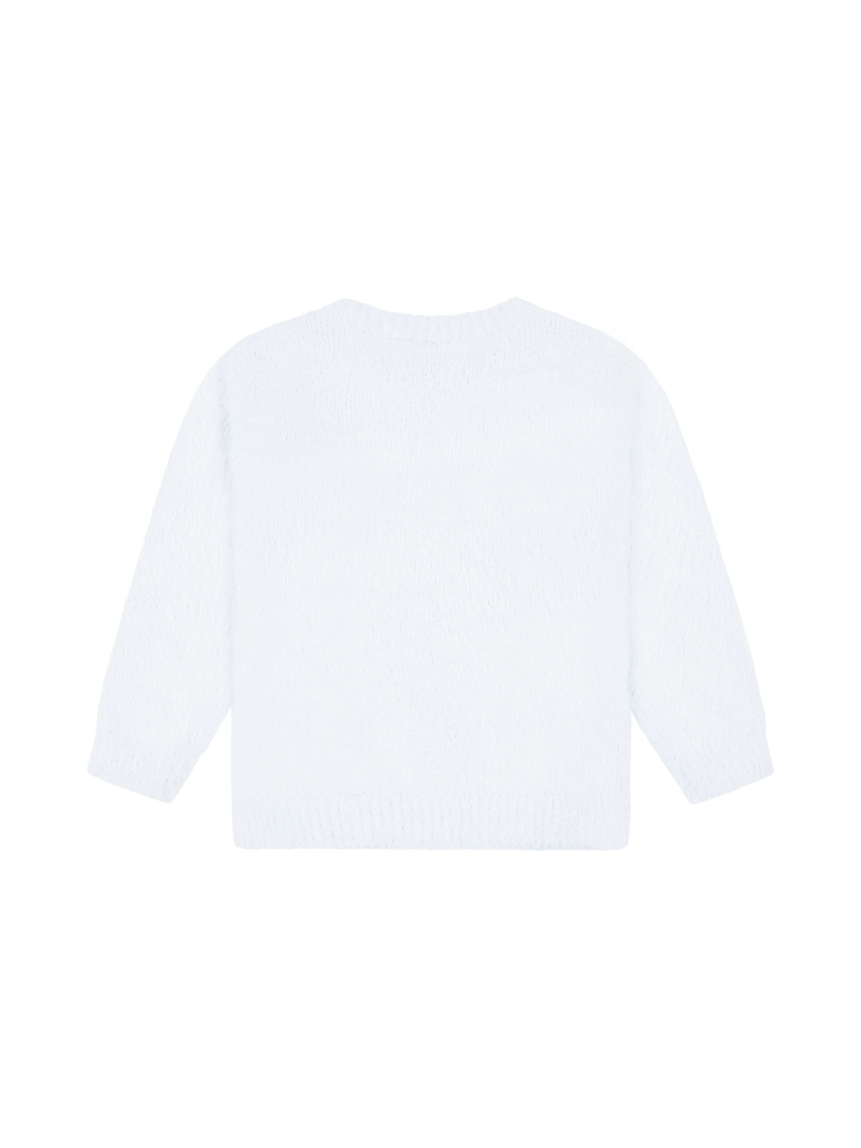 Bluey Toddler Girls Lurex Mohair Sweater, Sizes 12 Months - 5T