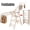White, variant on Susuzi Clothes Drying Rack, Heavy Duty Foldable Laundry Rack, Laundry Clothing Drying Hanger with Adjustable Wings, Space Saving Clothes Garment Dryer, White