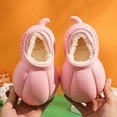 thumbnail image 2 of Xfvqtps Toddler Plush Shoes Cute Design Plush Lining Waterproof Surface Soft Sole Non Slip Comfortable Keep Warm Winter Indoor and Outdoor EVA Shoes Pink, 2 of 5
