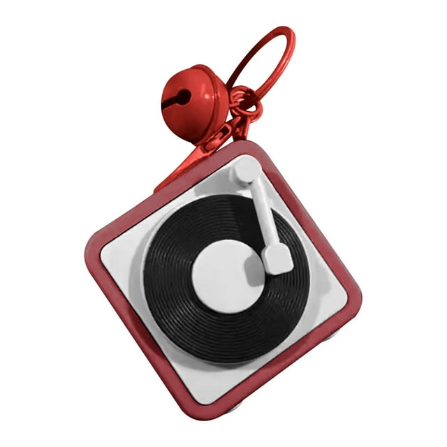 Mini Tape Recorder Keychain Retro Tape Recorder Keychain Record Words Music Voice Recording Present