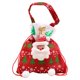 thumbnail image 2 of Bolsas de regalo para muñecos de punto navideños, bolsa para golosinas, bolsa de regalo para dulces con cuerda de enano navideño Papá Noel rojo, 2 of 9