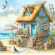 thumbnail image 1 of 5D DIY Kit Casa Playa Del Arte 30x30cm, 1 of 9