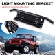 thumbnail image 4 of Soporte universal para matrícula de coche, marco de montaje para lámpara antiniebla SUV Jeep (negro) Likrtyny Accesorios para autos y motos, 4 of 8
