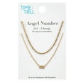 thumbnail image 2 of Time and Tru Goldtone Angel Number 555 Necklace Set, 2 Pieces, 2 of 4