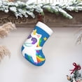 thumbnail image 6 of Disketp Cool Unicorn Star Golden Christmas Stockings, Xmas Stocking for Family Holiday Season Décor, Personalized Holiday Indoor Decorations, 6 of 7