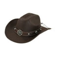 thumbnail image 4 of Sombrero de Vaquero Salvador Occidental Ala Ancha Estilo B, 4 of 9