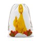thumbnail image 1 of Big Bird Bolsa de regalo con cierre de cinta navideño para decoración de Navidad,40cm×52 cm., 1 of 6